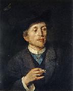 Anton Azbe, Self portrait, date unknown, National Gallery of Slovenia.